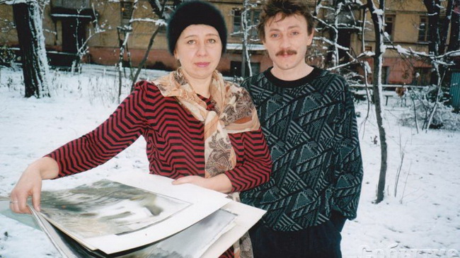 Валентина Лаушкина с Николаем Заикой