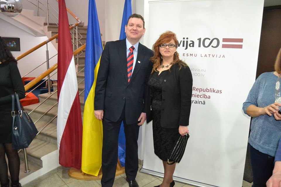 З Послом Латвії