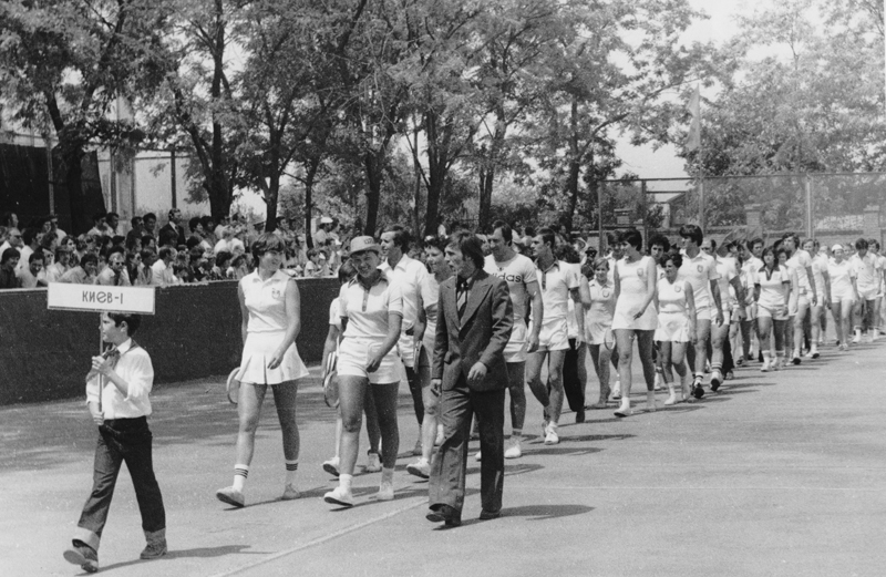 25 31 мая 1983 г Спартакиада УССР по теннису