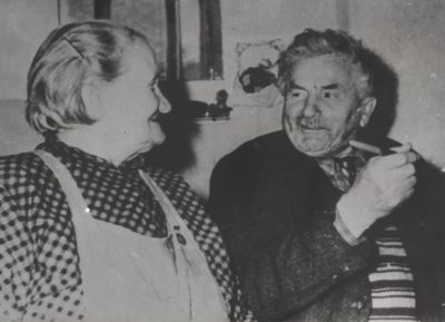 Skalik s zhenoy Frantishkoy. 1962 g. 400x289