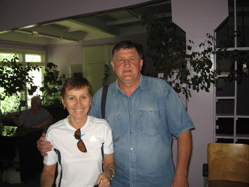 Андросович із дружиною Раїсою 21 червня 2009