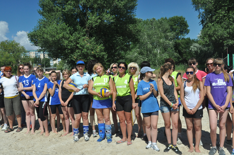 Волейбольна команда Прометей стала першою 28 червня 2014
