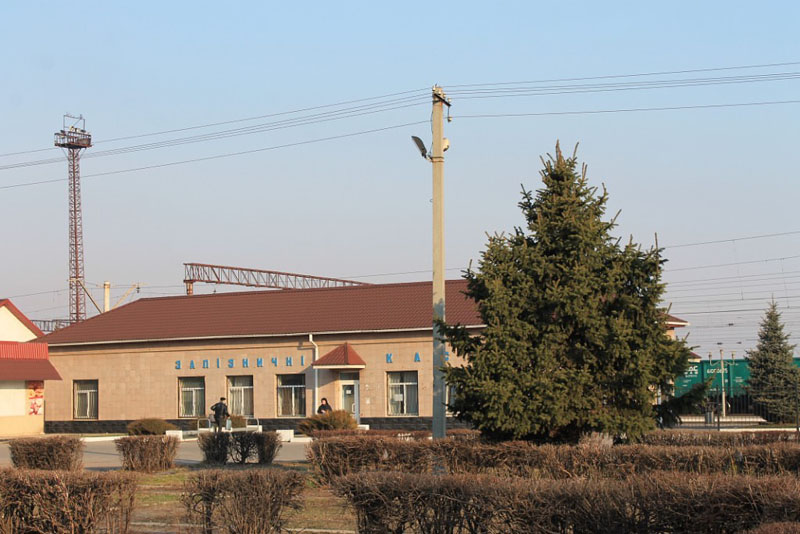 Каси залізничної станції Запоріжжя Камянське 9 листопада 2015