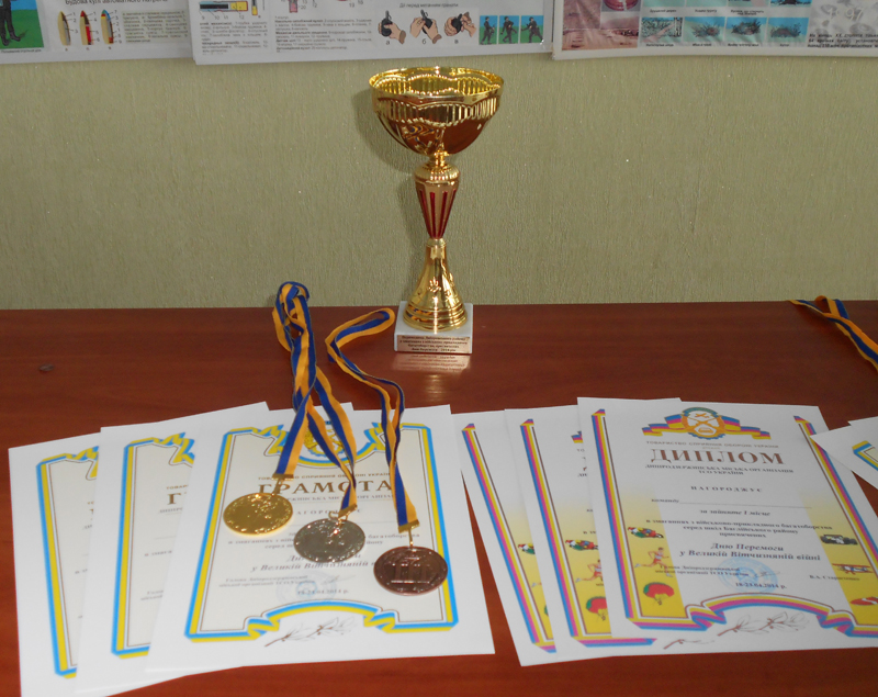 Нагороди військово прикладних змагань Дніпровського району1