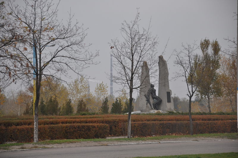 Памятник воїнам афганцям 23 жовтня 2014