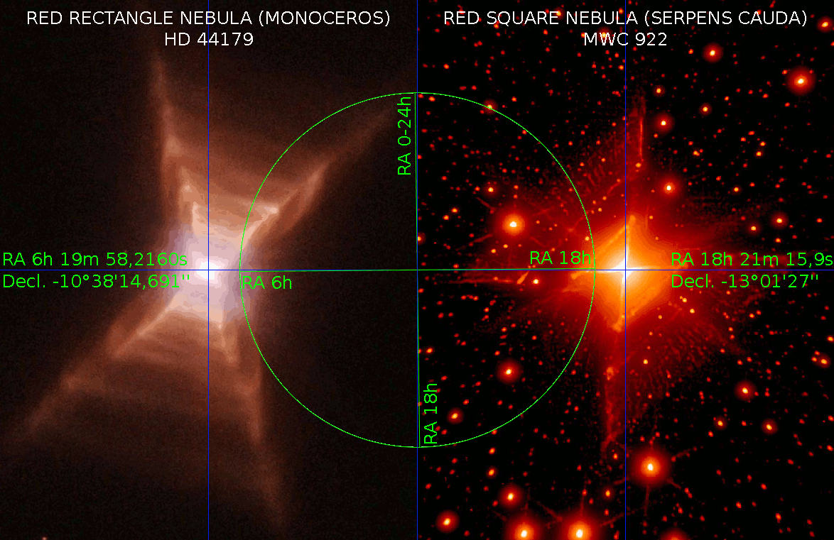 o le due nebulose