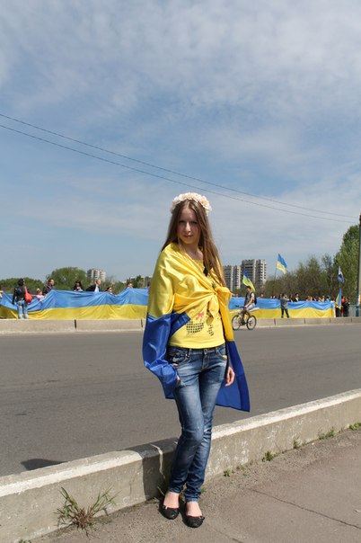 организатор акции в поддержку единства Украины