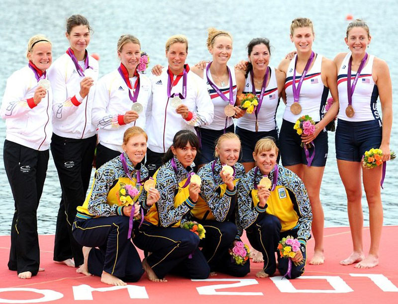 Золоті дівчата веслувальниці Лондона 2012