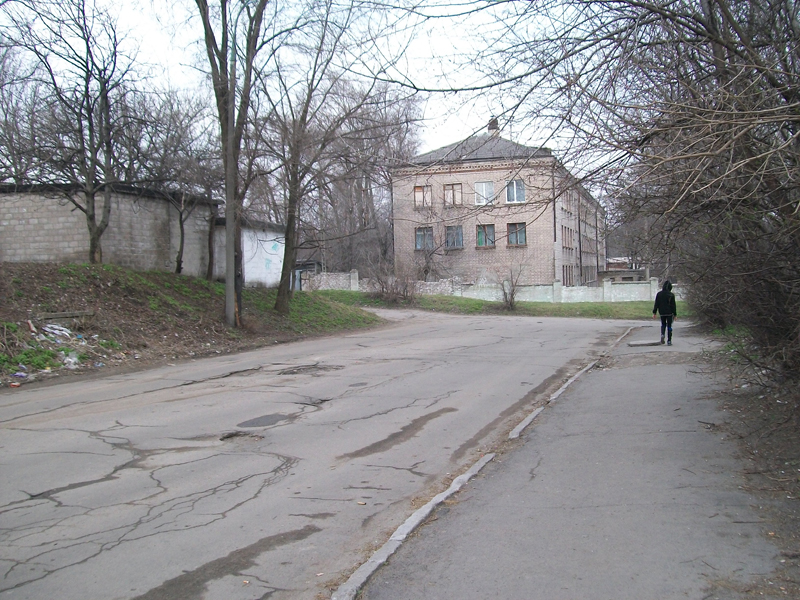 Перетин вулиць Сіренка і Запорізької 10 січня 2008