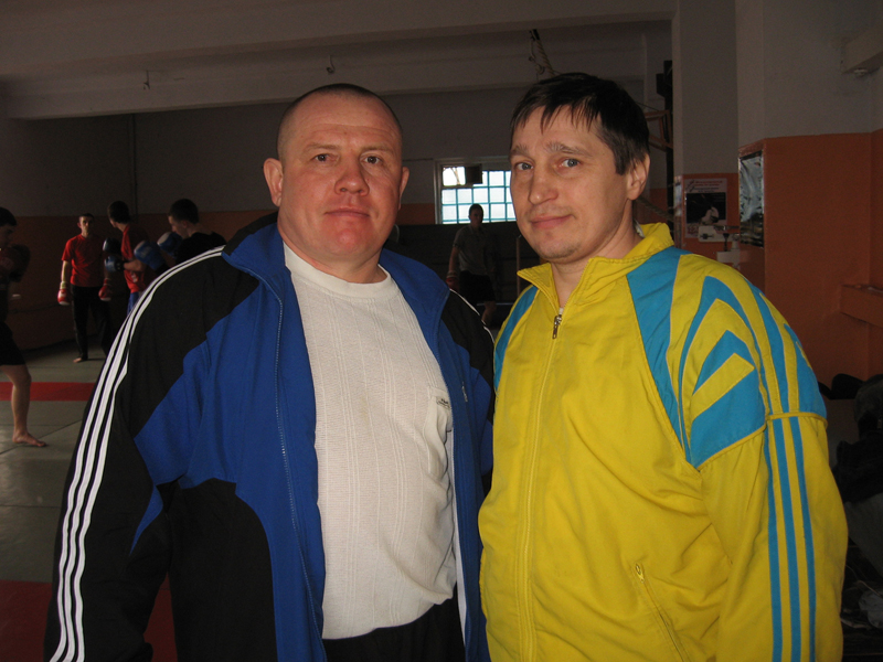Тренери СК Прометей Черненко і Хамаза 17 березня 2012