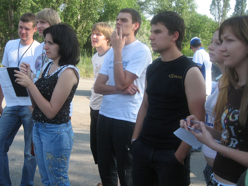 Учасники міського автоквесту 15 червня 2008