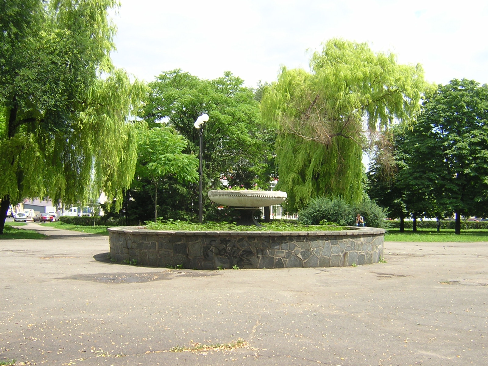 Бывший фонтан на пр Ленина