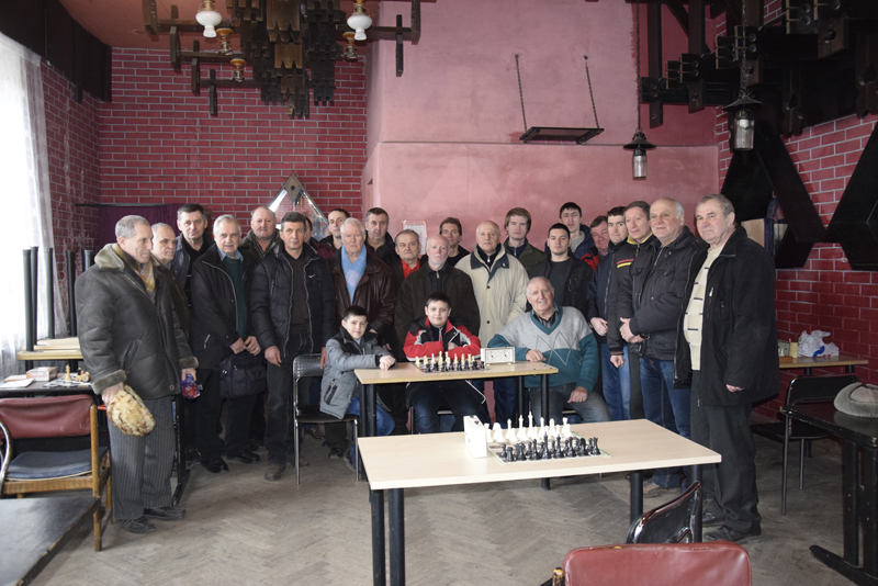 Учасники шахового турніру на призи Болотова 24 лютого 2018