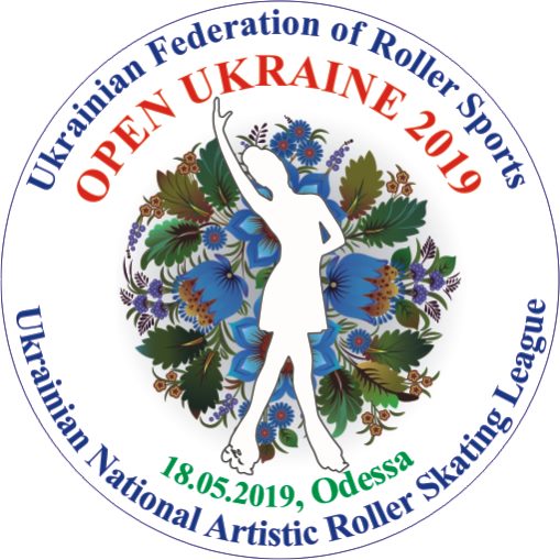 Емблема Чемпіоната України з фігурного катання на рликових ковзанах 2019