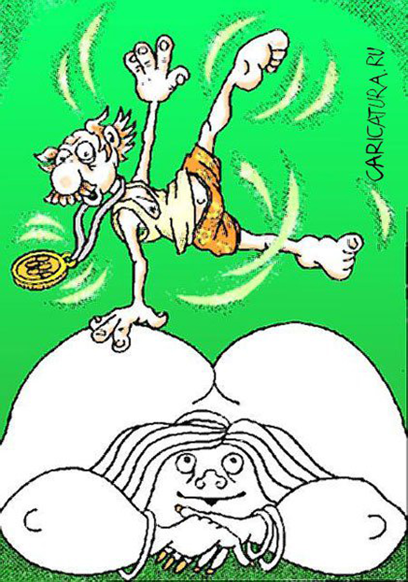 karikatura gimnastika master petr tyagunov 2739